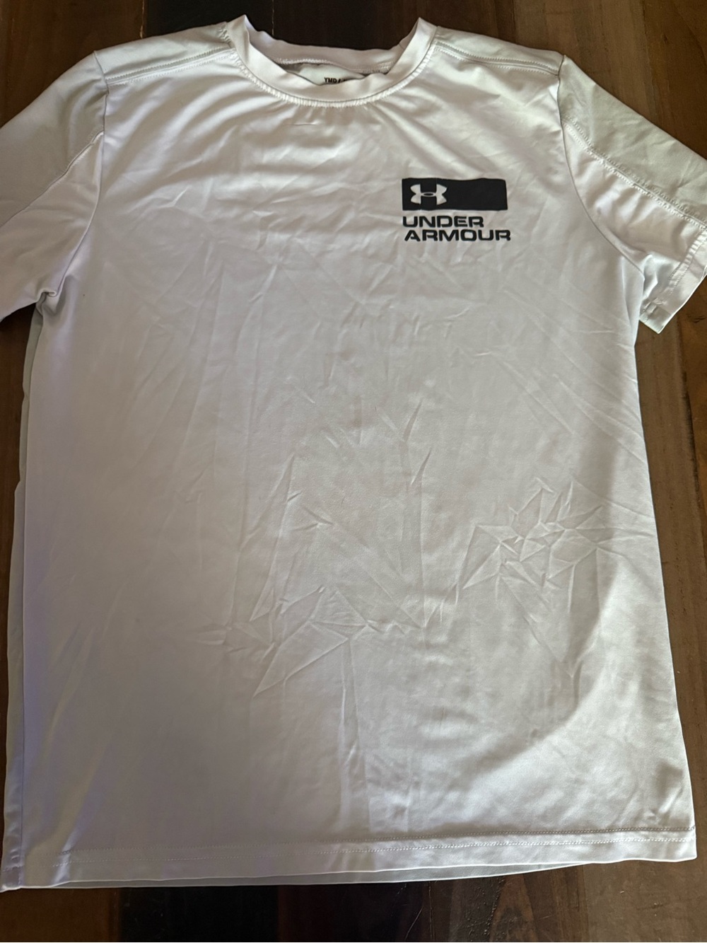 Under Armour Boy’s White Performance T-Shirt